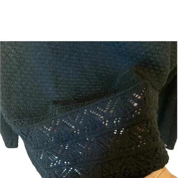 NINALEONARD little black sweater - Picture 5 of 8